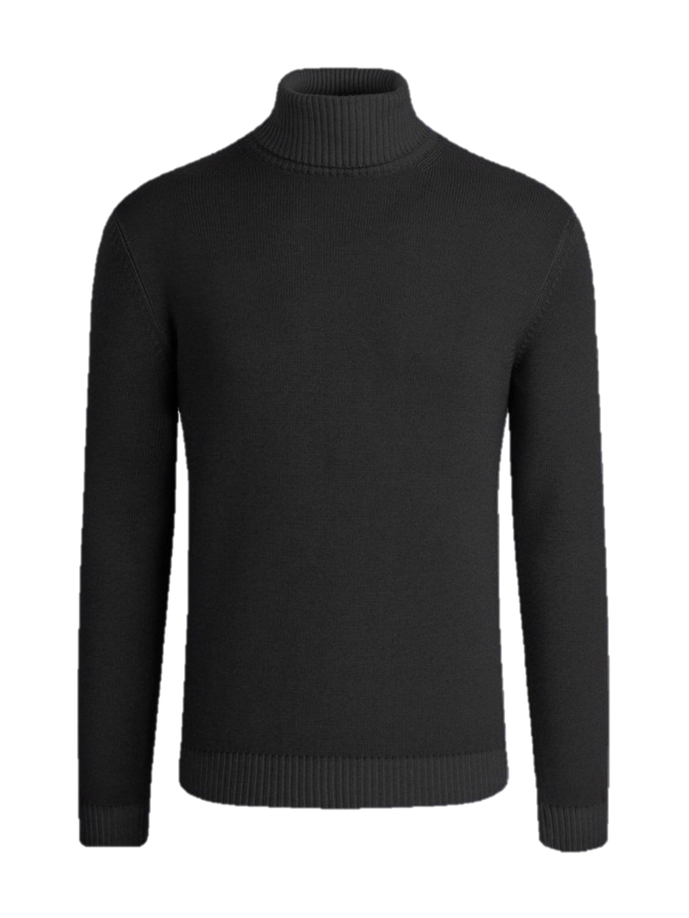 Black Turtle Neck Sweater