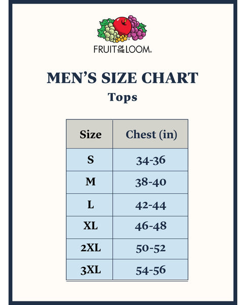 Fruit Of The Loom Men's White A-Shirts - 6 Pack