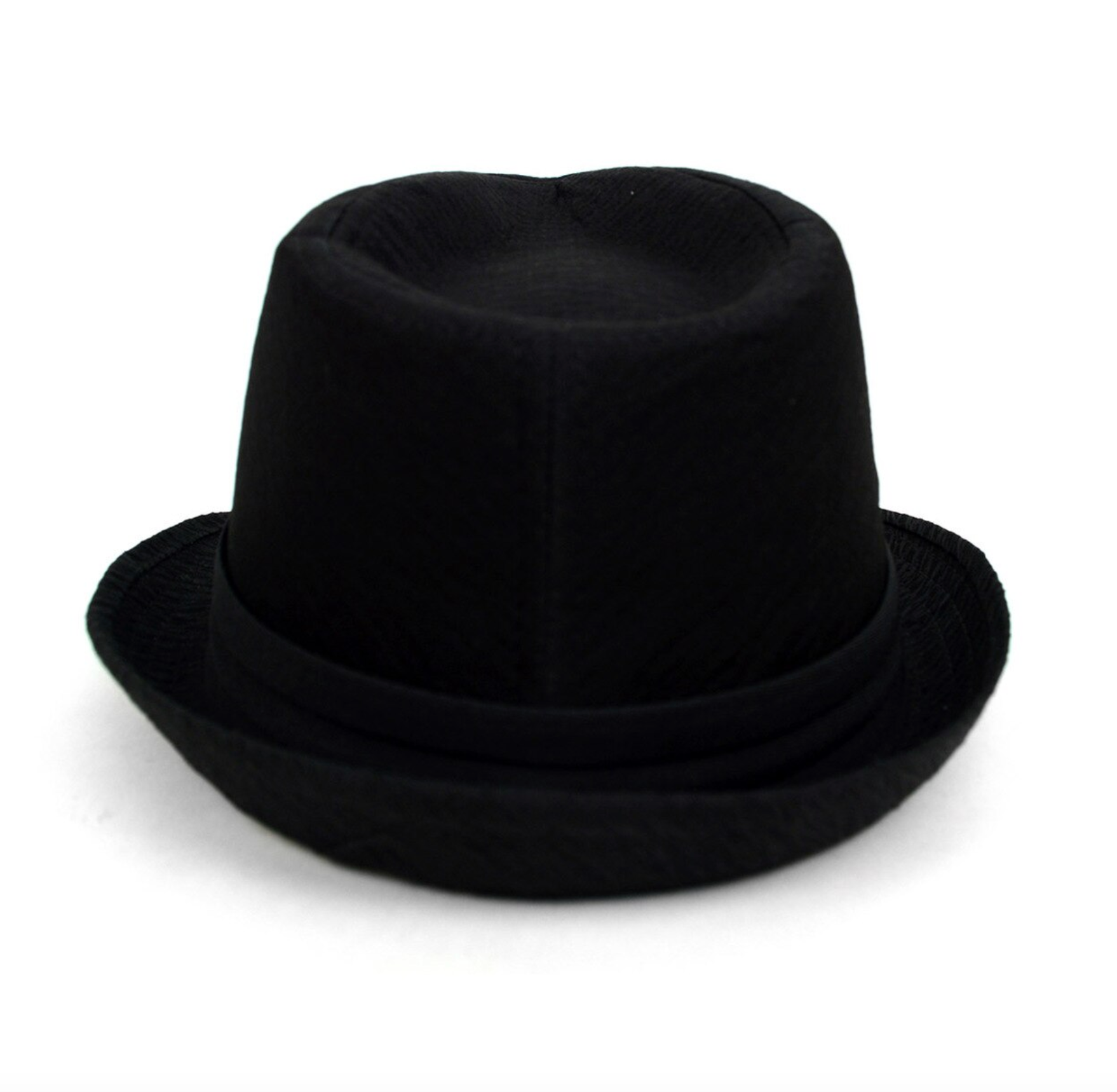 Black trilby hat sales