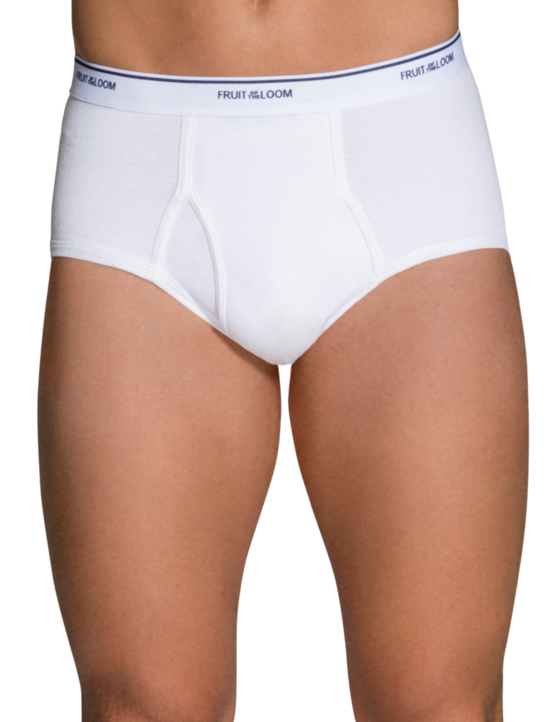 Fruit of the Loom - 6 Pack Men's Classic White Briefs