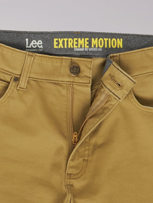 Men's Extreme Motion Super Soft Straight Fit Twill Jean