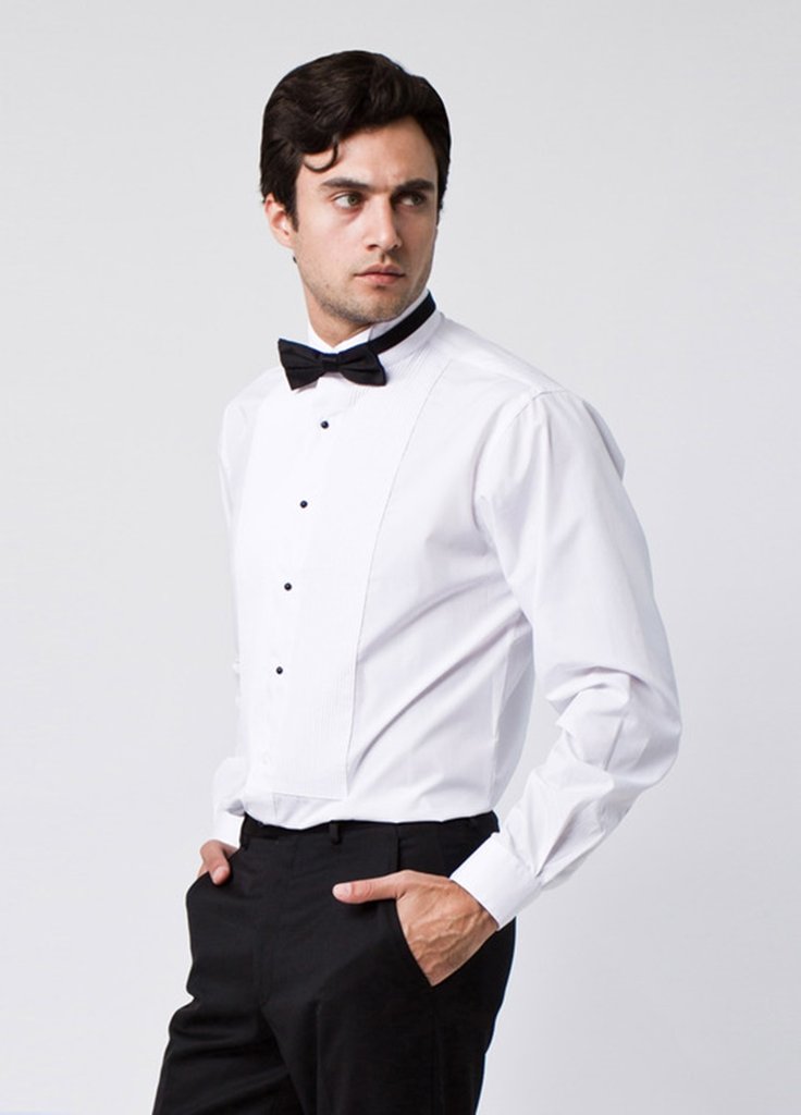 Tuxedo Shirt with Bow Tie