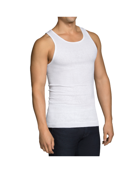 Big and Tall A-shirt White (3 Pack)